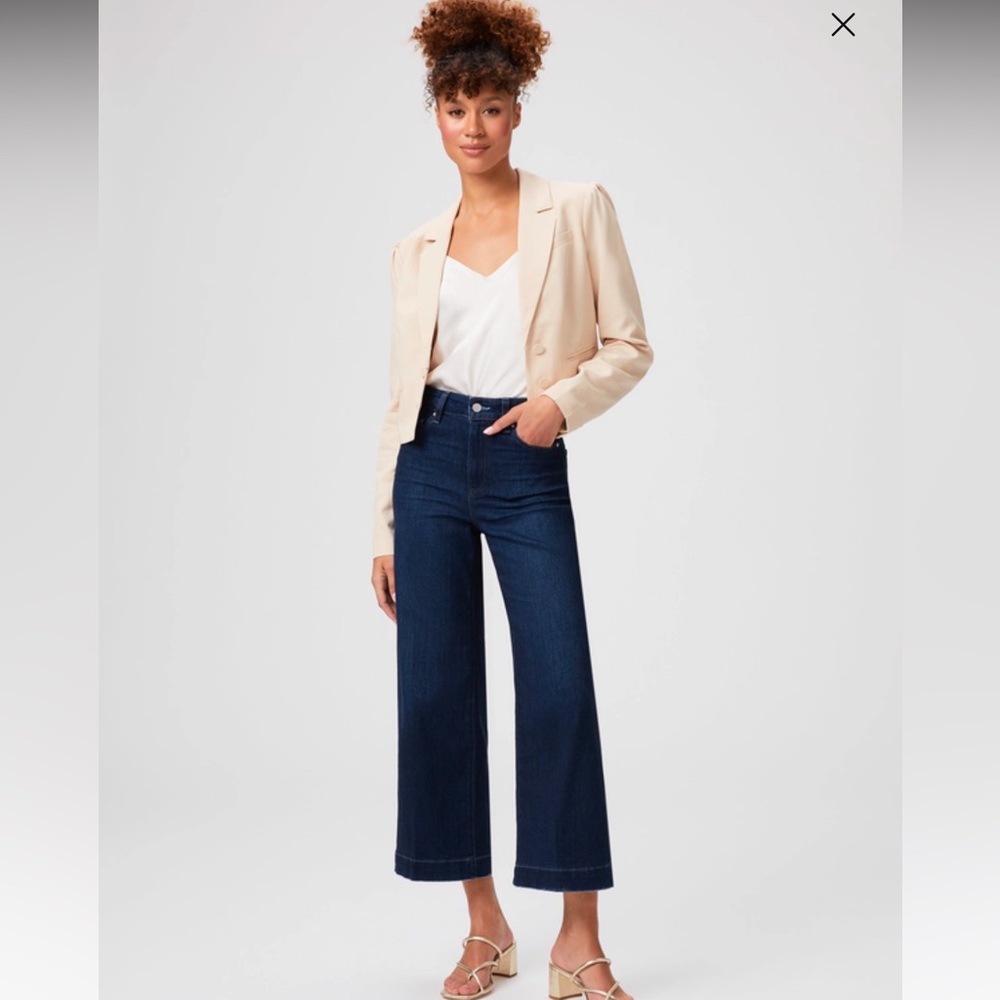 PAIGE Anessa Trouser Hem in The Disco